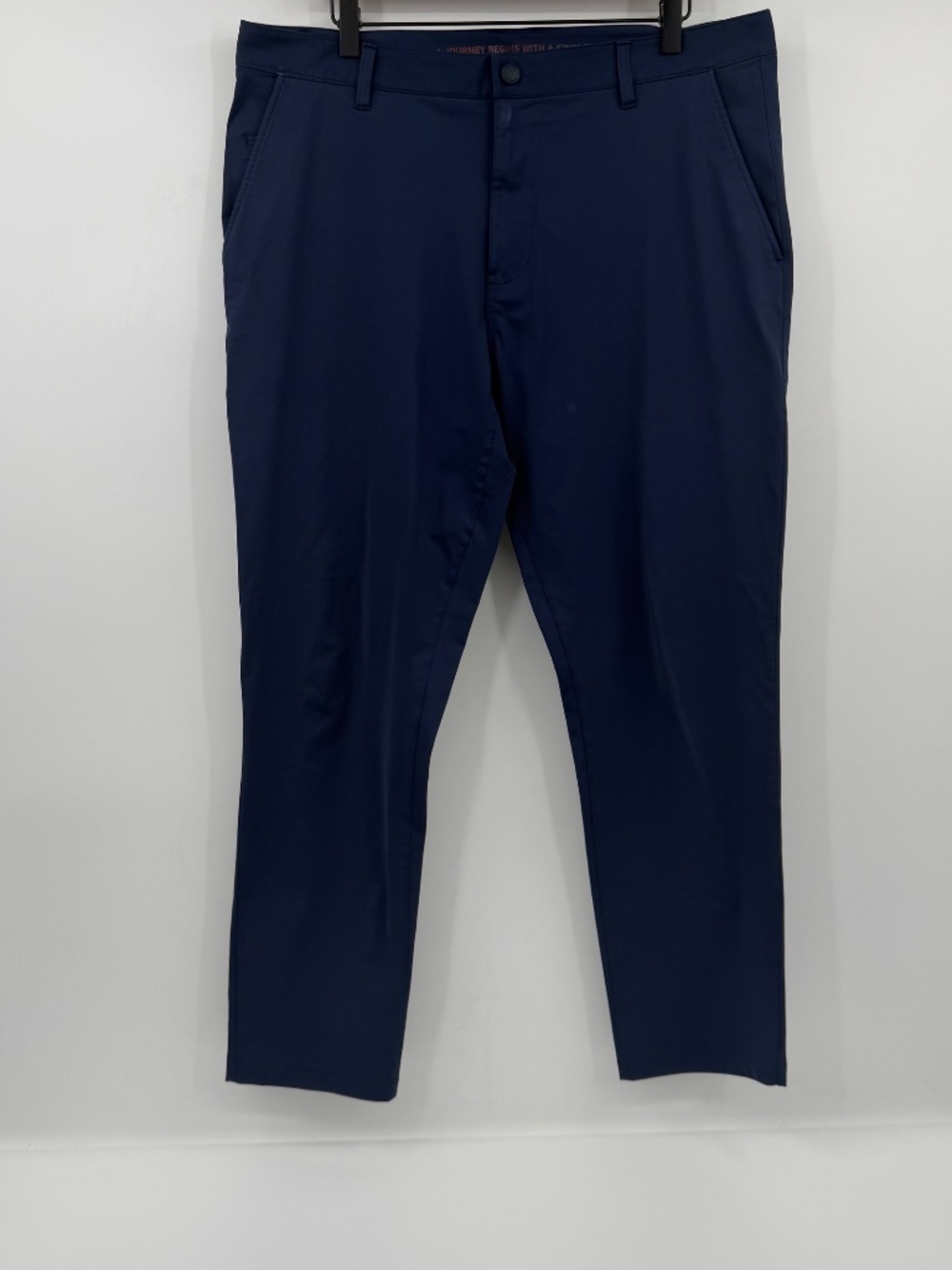 Rhone Pants Men 36 Navy Blue Commuter Slim Lightweight Golf Performance Stretch